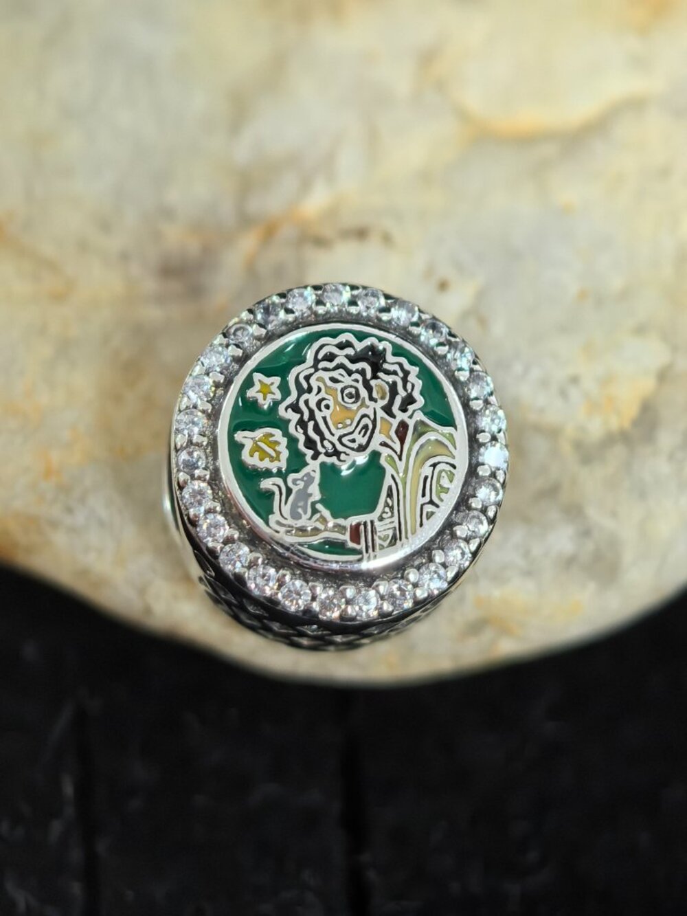 Pandora Disney Parks Encanto Bruno Luisa Button Charm 2023 Exclusive (Women's)
